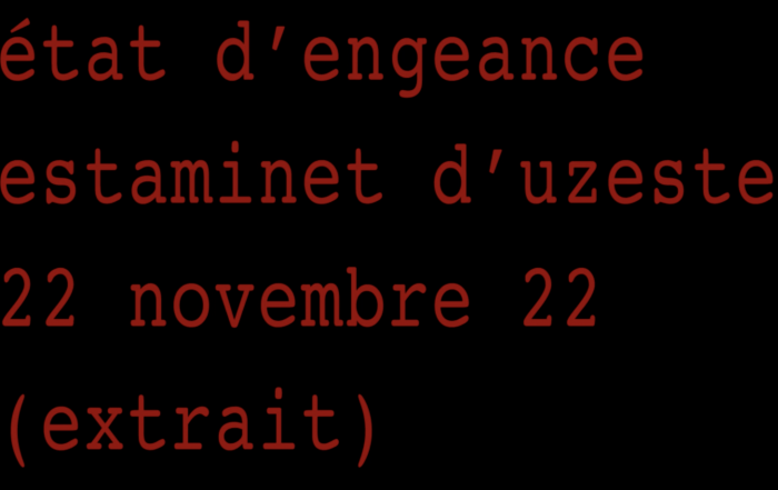 etat d'engeance